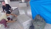 Railway staff checking empty train finds woman's chopped-up body  