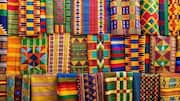 How kente patterns are inspiring modern art