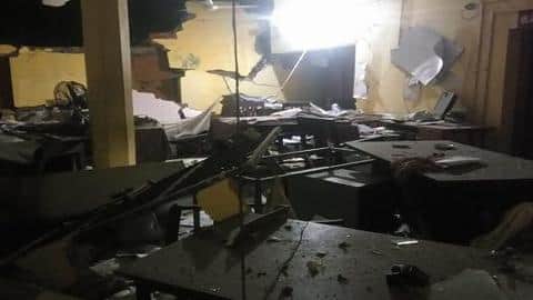 Huge blast at Balanga Police Station in Puri, no casualty Huge blast at Balanga Police Station in Puri, no casualty