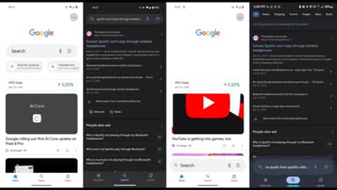 Search field now above bottom bar in redesign