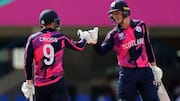 T20 World Cup: What is Scotland's record at the tournament? 