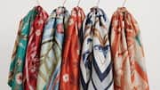 Amp up your winter basics with printed scarves