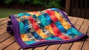 How traditional African quilts are made