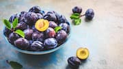 Why plums are considered a superfruit