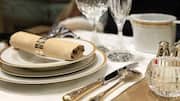 How to gracefully excuse yourself after a tableware mishap