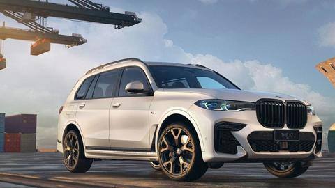 BMW X7 40i 50 Jahre M Edition arrives in India BMW X7 40i 50 Jahre M Edition arrives in India