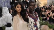 Did Chanel send Indian model to Met Gala in jeans?