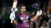 England's Ravi Bopara slams T20 century at 40, sets records