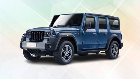 2023 Mahindra Thar five-door variant spotted testing: Check design, features 2023 Mahindra Thar five-door variant spotted testing: Check design, features