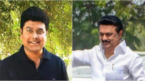 Income Tax department searches premises of MK Stalin's son-in-law Sabareesan Income Tax department searches premises of MK Stalin's son-in-law Sabareesan