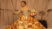 Viral bread dress leaves internet split over ethics and fashion