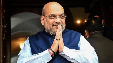 Amit Shah hits streets, campaigns for BJP candidates in Kerala Amit Shah hits streets, campaigns for BJP candidates in Kerala
