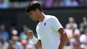 Wimbledon: Defending champion Carlos Alcaraz beats Fognini, reaches second round