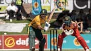 T20I Tri-Series final: SA's Jordan Hermann slams 53 versus Zimabwe