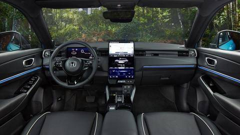 The SUV features a massive 15.1-inch vertically-oriented infotainment panel