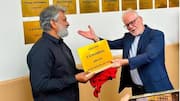 SS Rajamouli honored with a plaque at France's Institut Lumiere