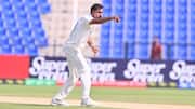 One-off Test: Afghanistan's Mohammad Saleem dents Bangladesh with four-fer