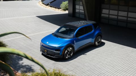 It embraces the 'weird car' trend in the EV industry
