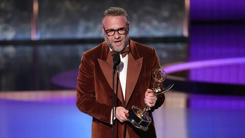 Seth Rogen wins 1st Emmy Award for 'The Studio'