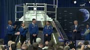 Trump honors Artemis II crew