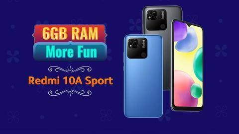 Redmi 10A Sport launched at Rs. 11,000: Check specifications Redmi 10A Sport launched at Rs. 11,000: Check specifications