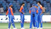 Shivam Dube registers his 2nd three-fer in T20Is: Key stats