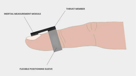 The fingertip wearable will pack a processor