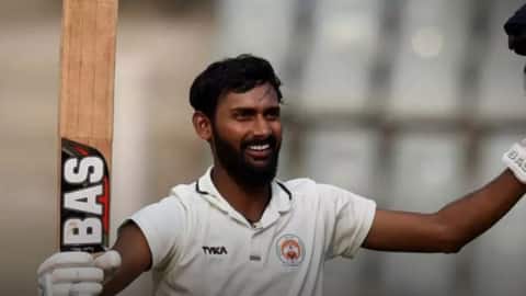 Vishnu Solanki hits a hundred days after losing newborn daughter Vishnu Solanki hits a hundred days after losing newborn daughter
