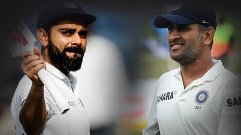 Virat Kohli vs MS Dhoni: Achievements as captains (Test cricket) Virat Kohli vs MS Dhoni: Achievements as captains (Test cricket)
