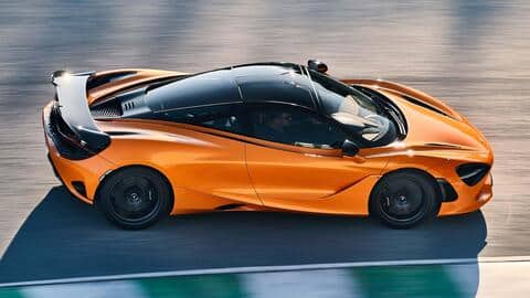 The 750S draws power from a 4.0-liter V8 petrol engine