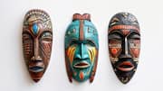 How to create decorative clay masks 