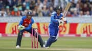Indian batters with quickest T20I half-centuries in England