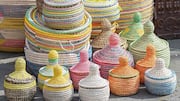 How to make grass baskets at home