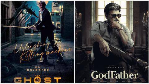 It's Chiranjeevi's 'GodFather' vs Nagarjuna's 'The Ghost': What to expect? It's Chiranjeevi's 'GodFather' vs Nagarjuna's 'The Ghost': What to expect?