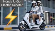 Honda launches entry-level U-Go e-scooter in China