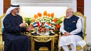 PM Modi meets UAE Crown Prince in Delhi