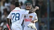 Which Sri Lankan boasts most runs after first five Tests? 