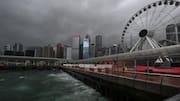 Typhoon Wipha grounds 400 flights; batters Hong Kong, southern China