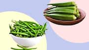 Green beans v/s okra: Which has more folate?