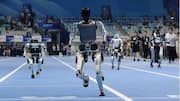 Humanoids compete in football, athletics at China's first 'robot Olympics'