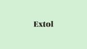 Word of the Day: Extol