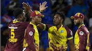 WI defeat Pakistan in low-scoring 2nd T20I: Key stats 