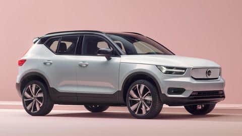 Volvo XC40 Recharge to be launched in India in July Volvo XC40 Recharge to be launched in India in July