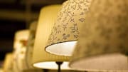How to make a statement lampshade with kuba cloth 