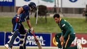 3rd ODI: Bjorn Fortuin scripts records with four-fer versus Namibia 
