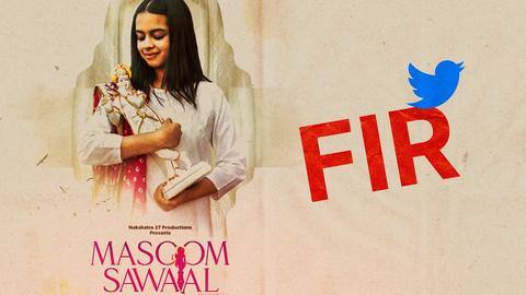 'Masoom Sawaal' poster shows Krishna on sanitary napkin; FIR filed 'Masoom Sawaal' poster shows Krishna on sanitary napkin; FIR filed