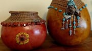 How to style your home with gourd art