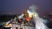 Ukraine's historic Kyiv Pechersk Lavra monastery hit by missile attack