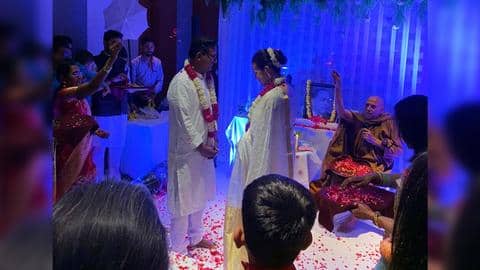 IAS officer couple Tina Dabi-Pradeep Gawande wedding: First pictures out IAS officer couple Tina Dabi-Pradeep Gawande wedding: First pictures out