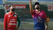 Asia Cup 2025: UAE open account with win over Oman